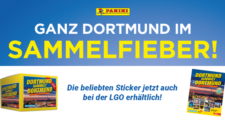 "Dortmund sammelt Dortmund" - auch bei der LGO erhältlich!