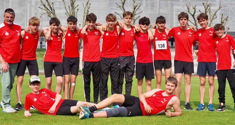 U16-Talentteam absolviert erfolgreichen Team-DM-Vorkampf